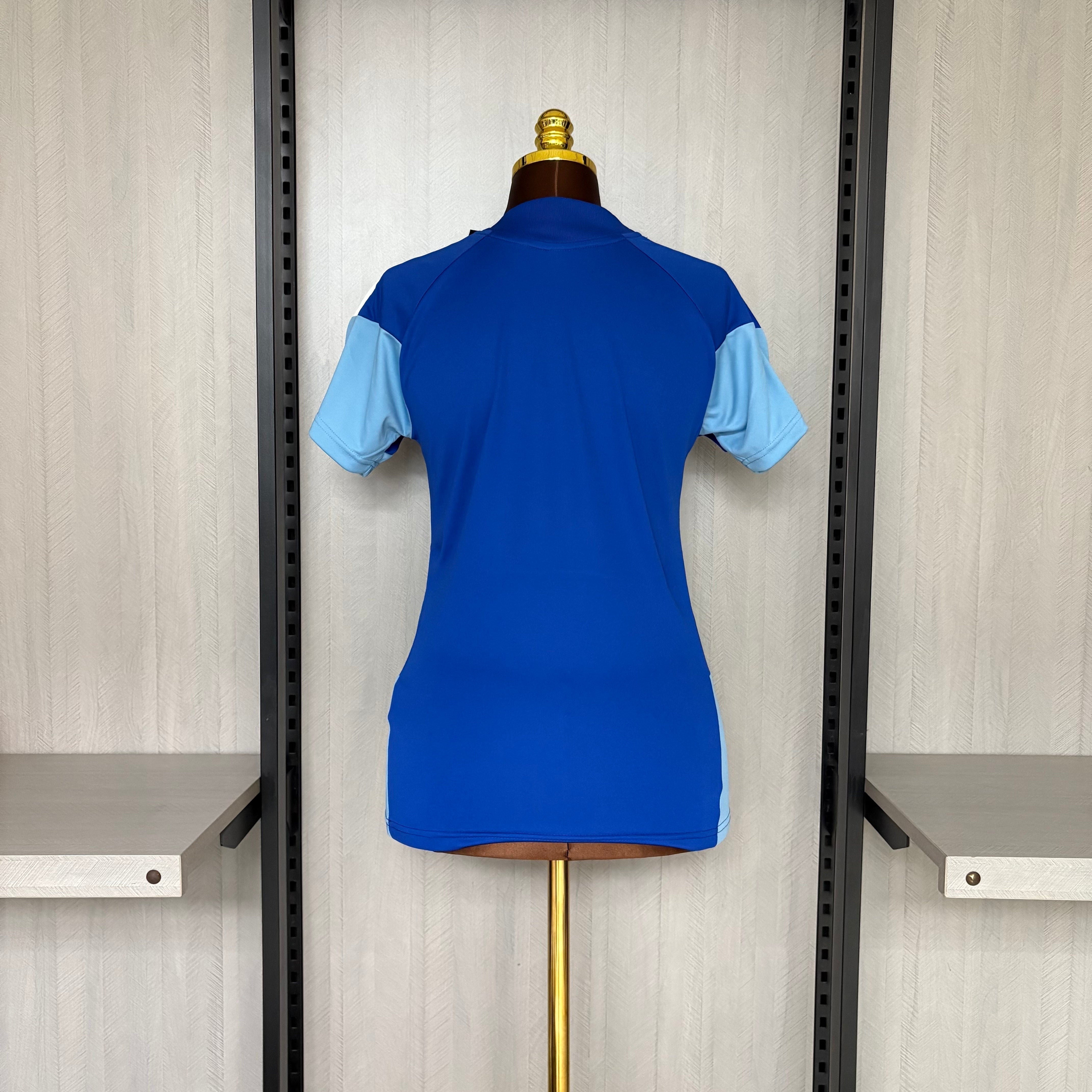 Camisa Cruzeiro de Treino 26/27 - Feminina Baby Look Azul