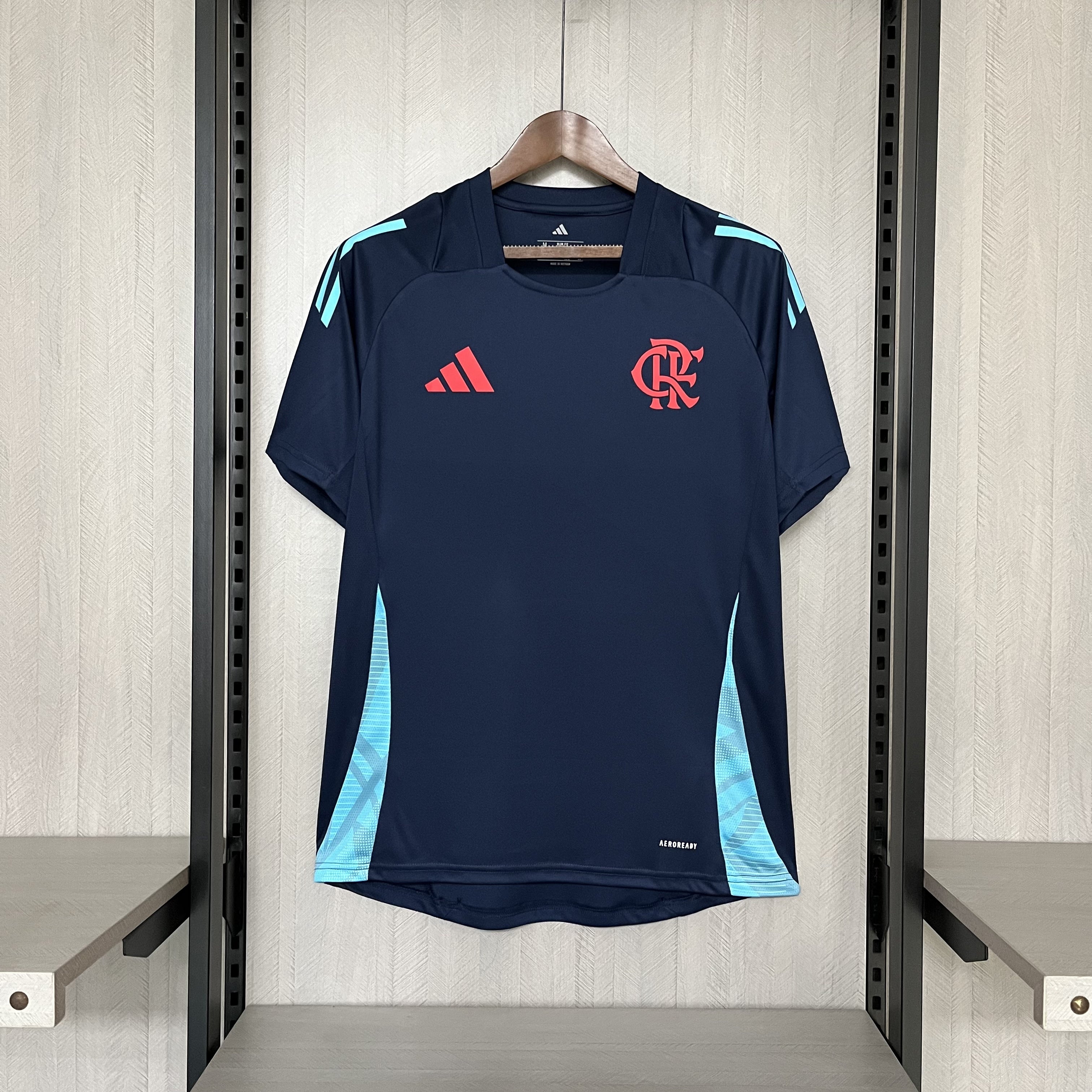 Camisa Flamengo de Treino 25/26 - Azul Escuro