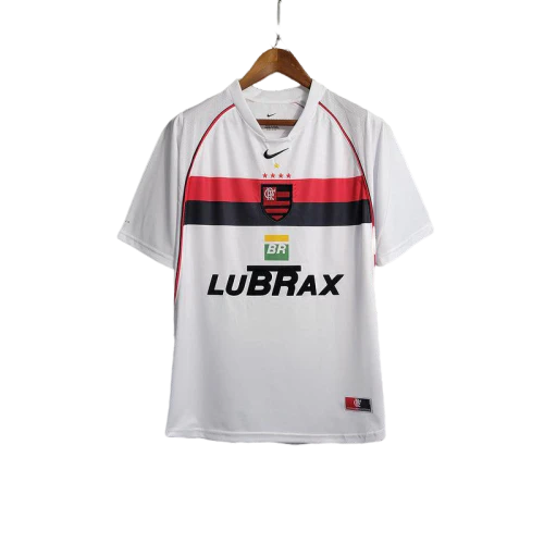 Camisa Flamengo Fora 2002/03 - Versão Retrô Branca Nike
