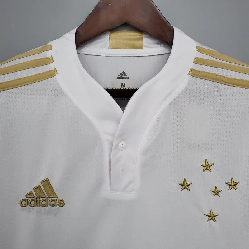 Camisa Cruzeiro II 21/22 - Branco e Dourado (Centenário)