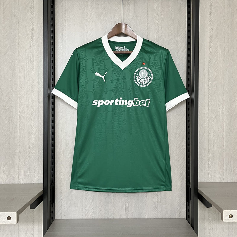 Camisa Palmeiras Titular 25/26 - Versão Torcedor Verde
