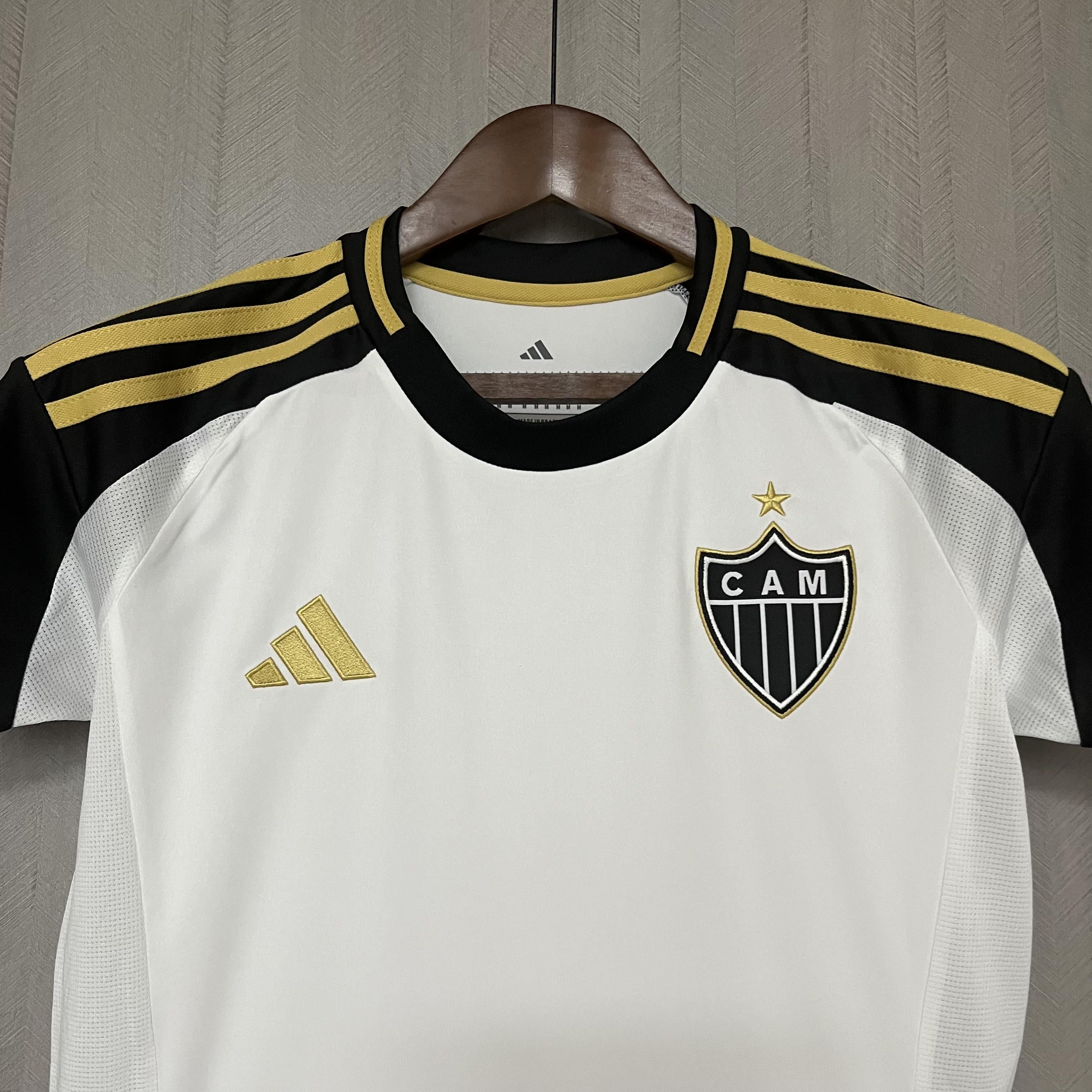Camisa Atlético Mineiro Fora 25/26 - Versão Feminina Baby Look