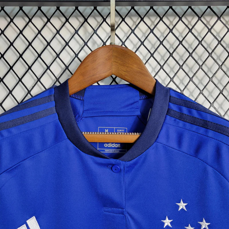 Camisa Cruzeiro I 23/24 - Versão Feminina Baby Look