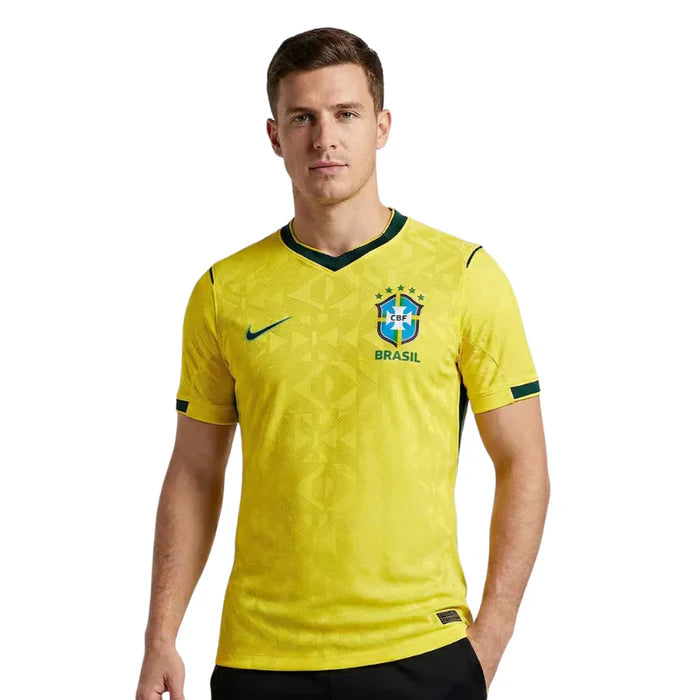 Camisa Brasil Titular 26/27 - Versão Jogador Copa do Mundo