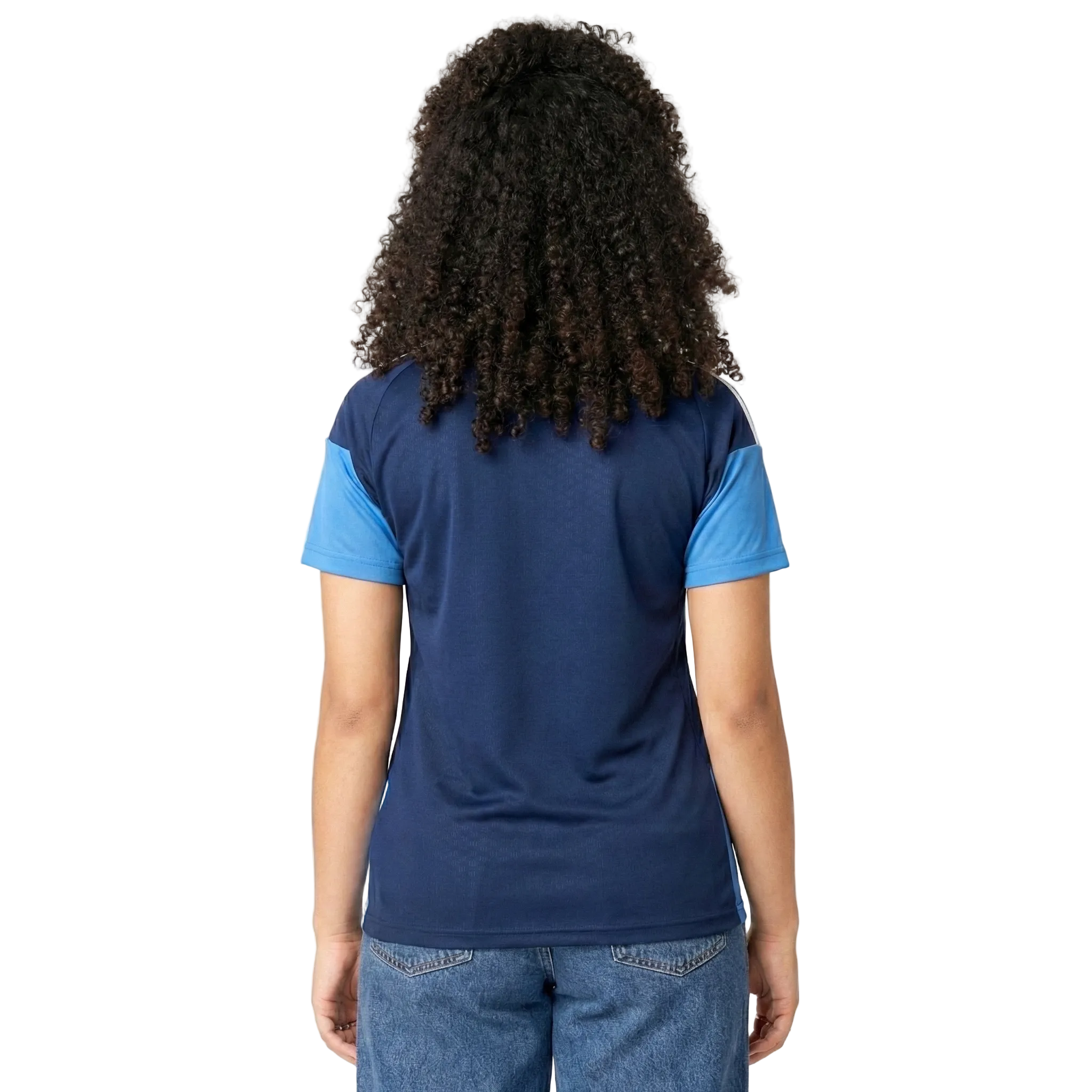 Camisa Cruzeiro de Treino 26/27 - Feminina Baby Look Azul Escuro