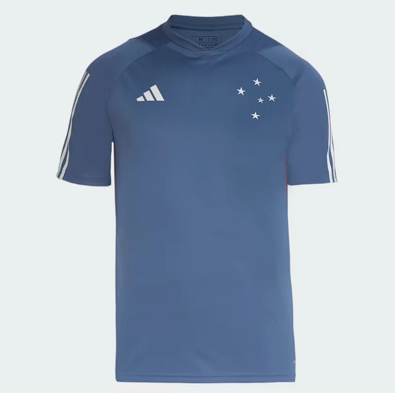 Camisa Cruzeiro de Treino 24/25 - Azul e Vermelho