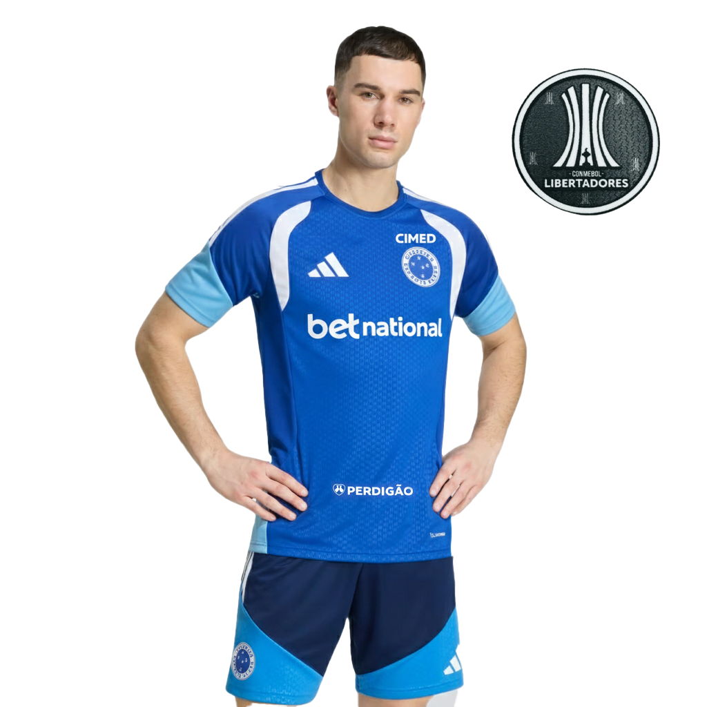 Camisa Cruzeiro de Treino 26/27- Azul