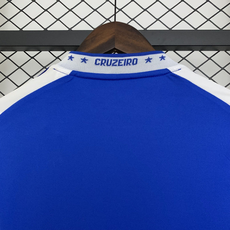 Camisa Cruzeiro I 25/26 - Azul e Branco