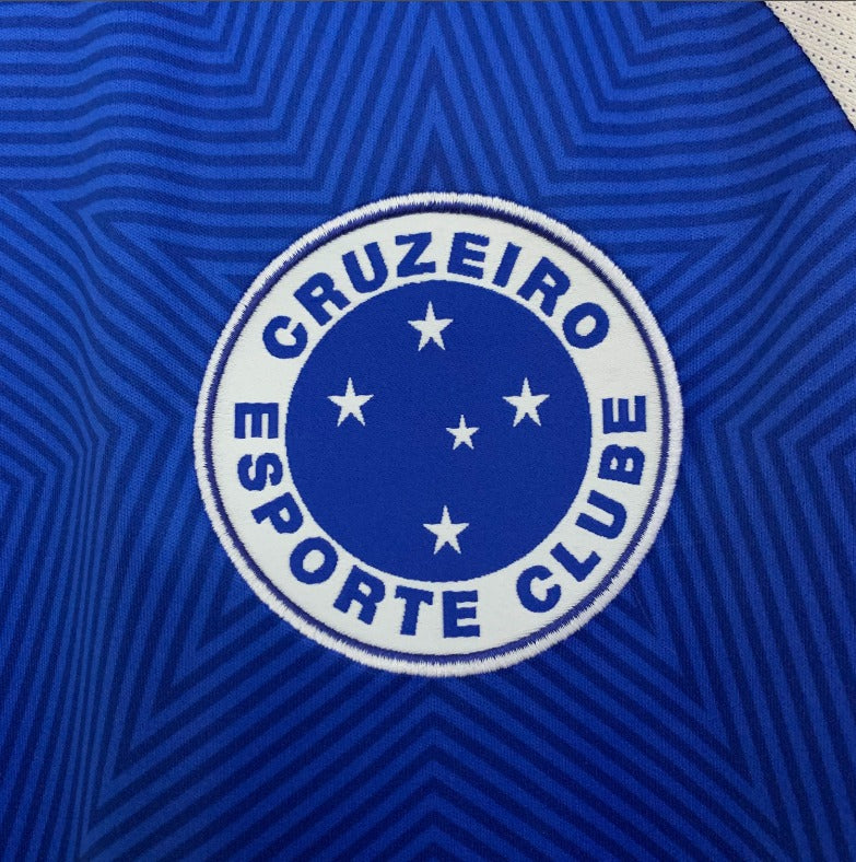 Camisa Cruzeiro I 25/26 - Azul e Branco