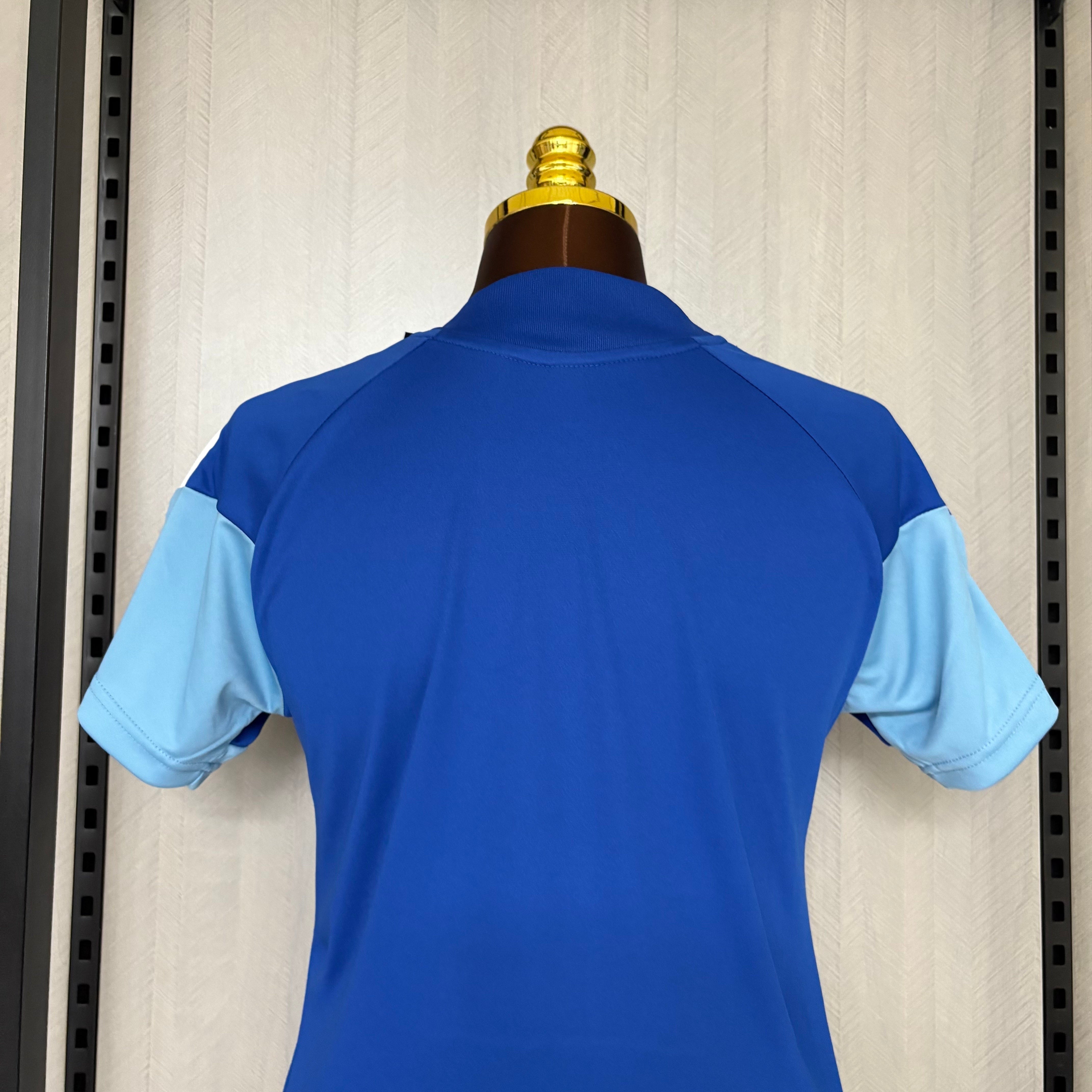 Camisa Cruzeiro de Treino 26/27 - Feminina Baby Look Azul