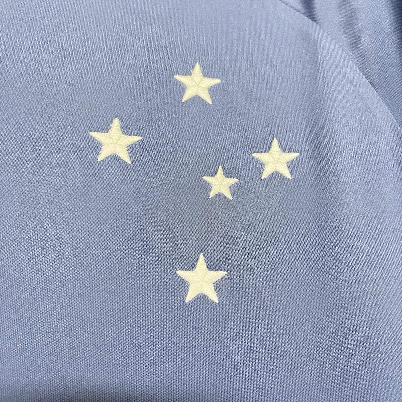 Camisa Cruzeiro de Treino 24/25 - Azul e Vermelho