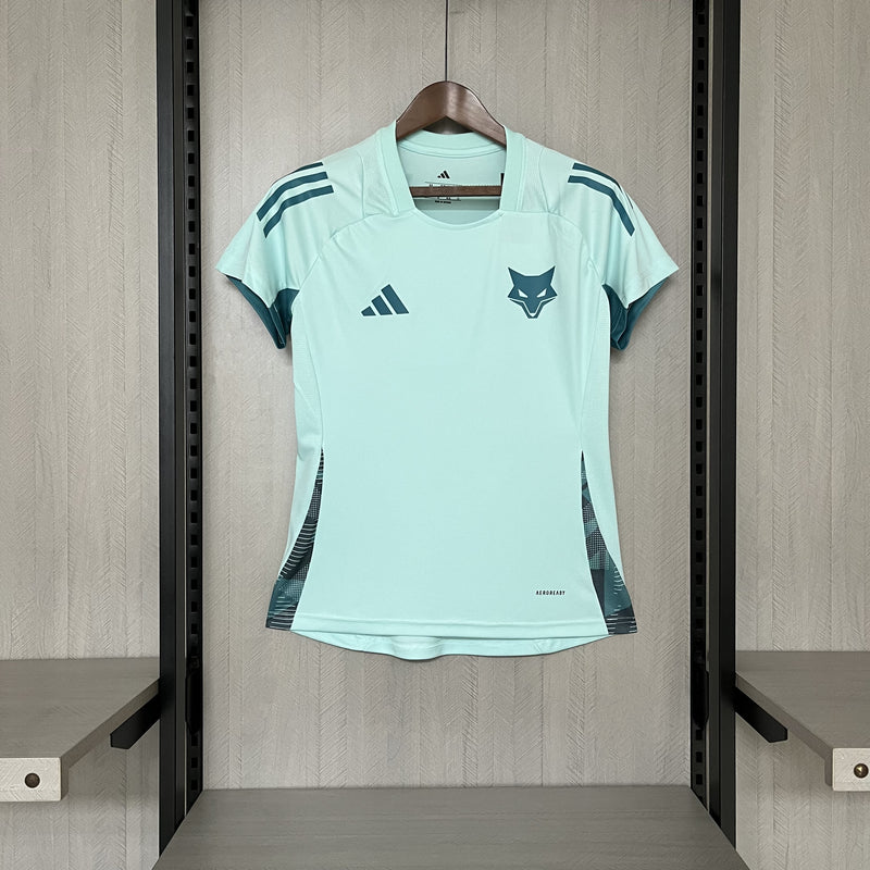Camisa Cruzeiro de Treino 25/26 - Versão Feminina Baby Look Azul
