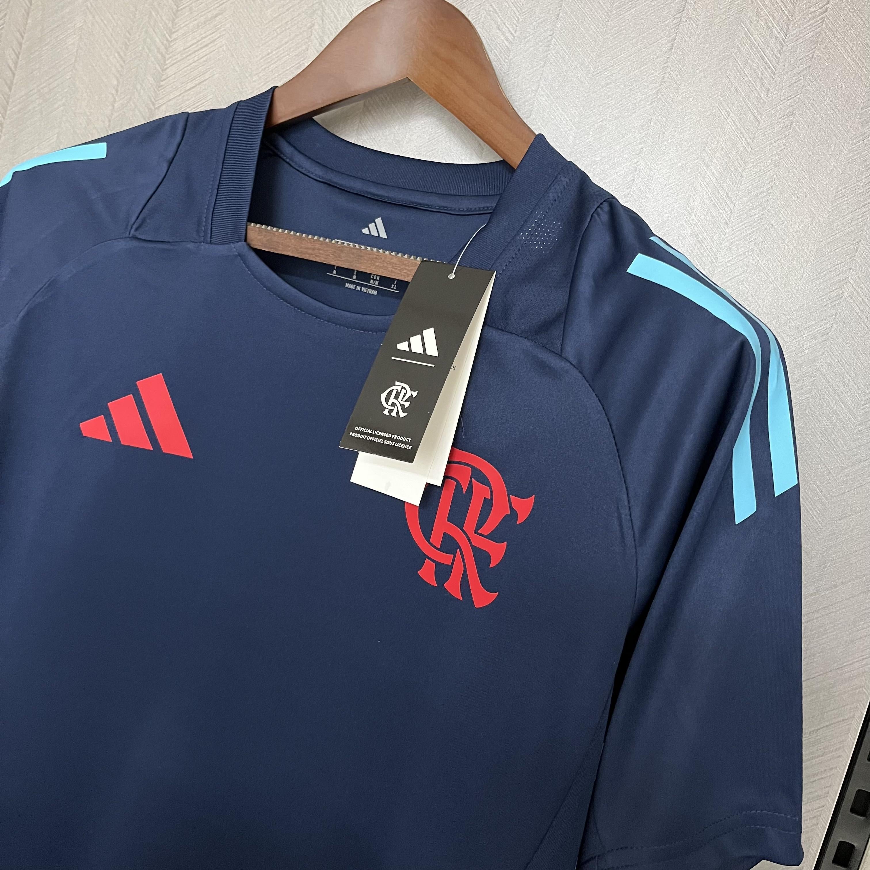 Camisa Flamengo de Treino 25/26 - Azul Escuro