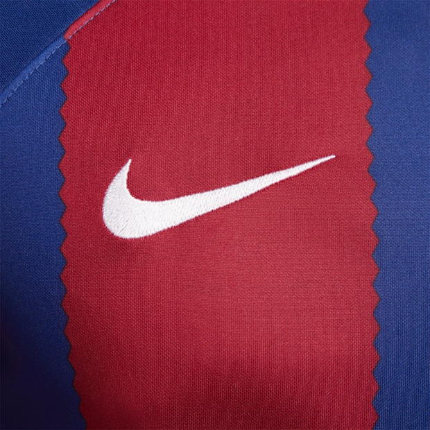 Camisa Barcelona Home 23/24 - Azul e Vermelha