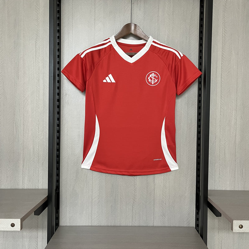 Camisa Internacional Titular 25/26 - Versão Feminina Baby Look