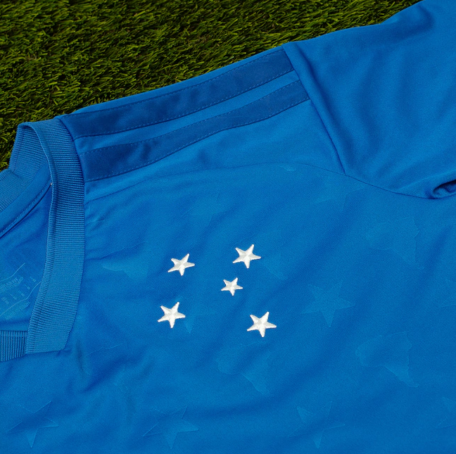 Camisa Cruzeiro Titular 26/27 - Feminina Baby Look