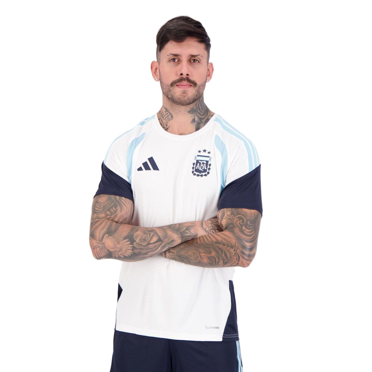 Camisa Argentina Treino 26/27 - Masculina Branca