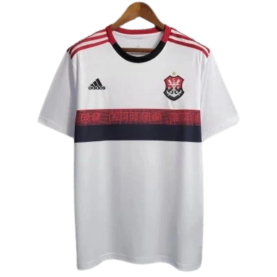 Camisa Retrô Flamengo Adidas 2019/20 Masculino Branco