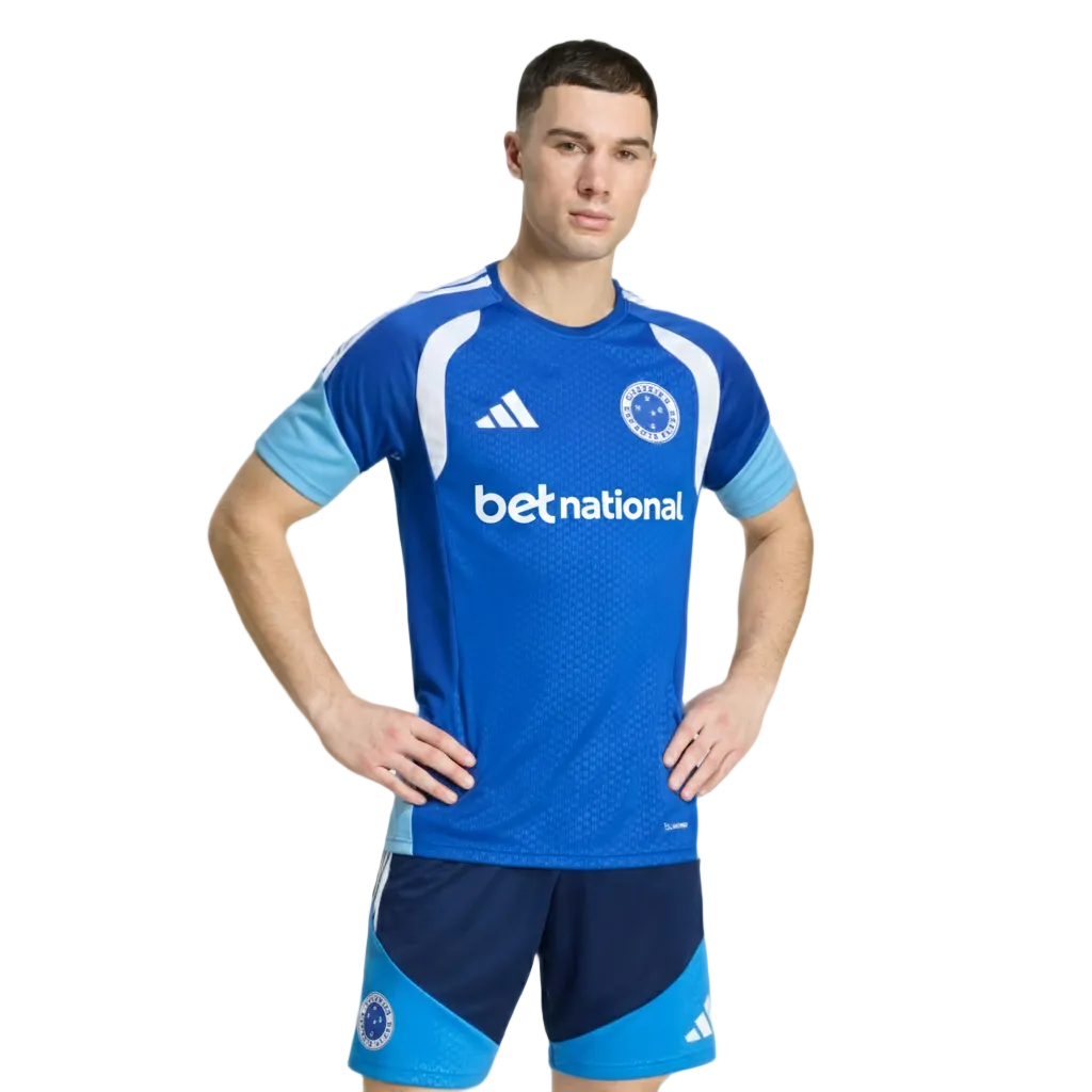 Camisa Cruzeiro de Treino 26/27- Azul