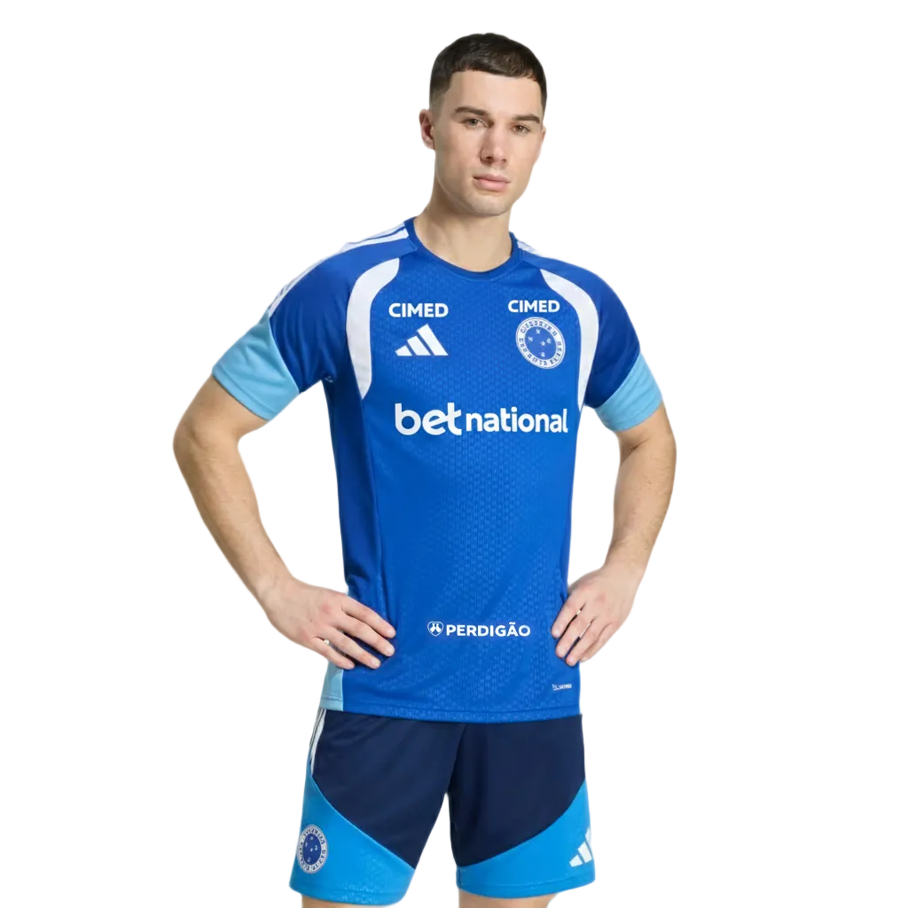 Camisa Cruzeiro de Treino 26/27- Azul